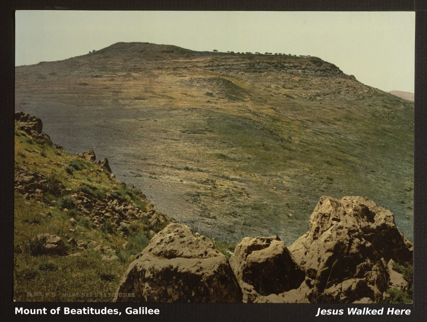 Mount of Beatitudes, Galilee, Israel