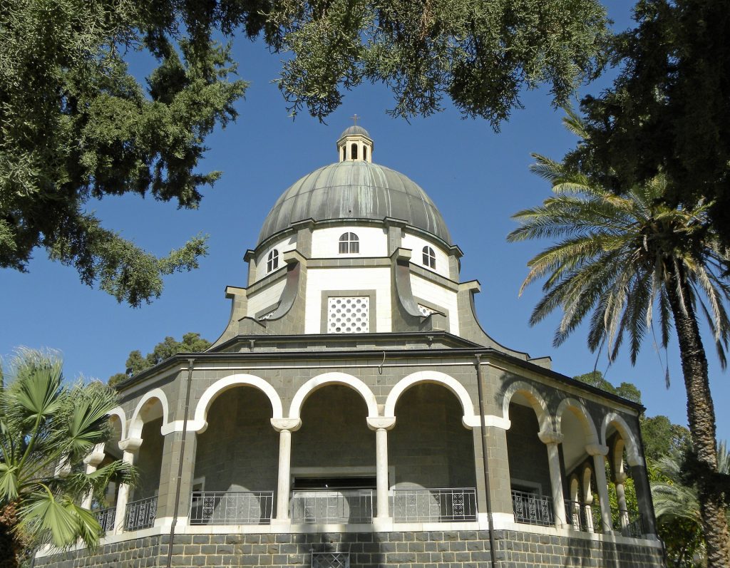 Mount Beatitudes, Galilee, Israel, Sermon on Mount, Jesus