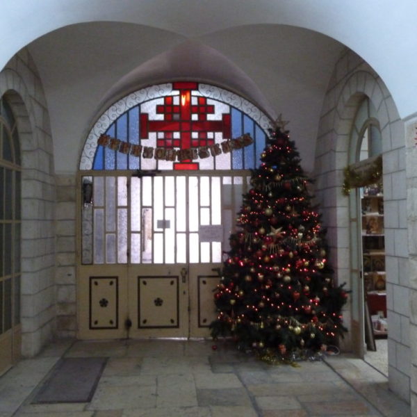 Custodian of the Holy Land Christmas Tree